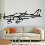 B23  Metal Aircraft Wall Art - NCP0521