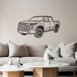 2022 Tundra Perspective Metal Car Wall Art - NC1123