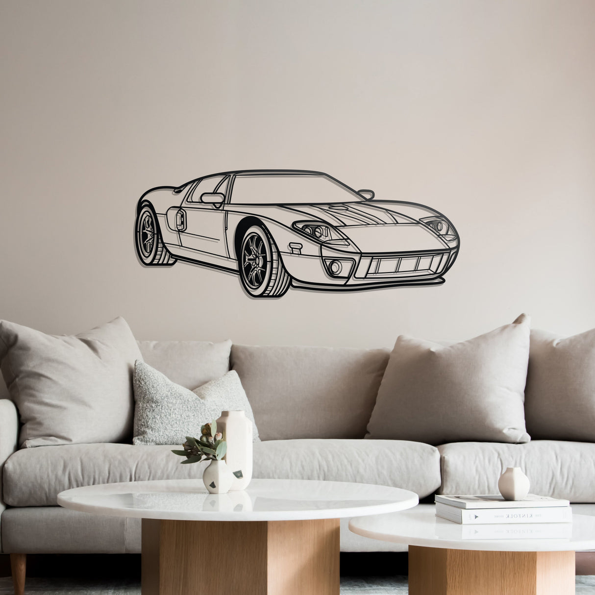 GT Perspective Metal Car Wall Art - NC1127