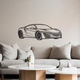 2017 NSX Perspective Metal Car Wall Art - NC1213