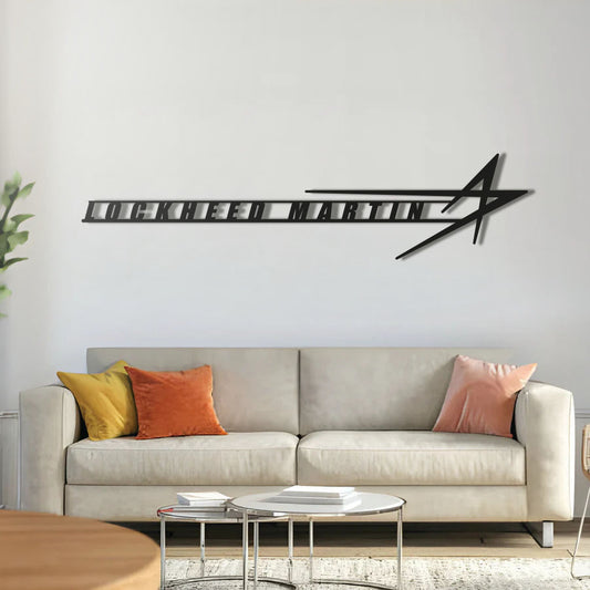 Metal Aircraft Emblem Wall Art - NCP0624