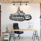 Panzerkampfwagen I Metal Tank Wall Art - NCP0659