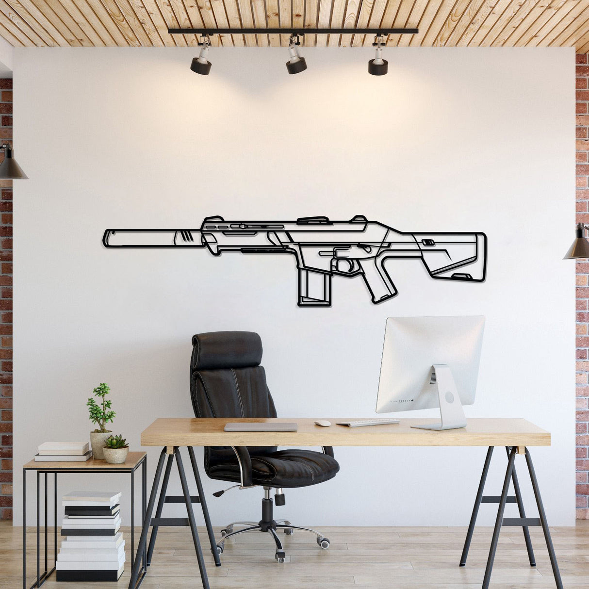 Phantom Metal Weapon Wall Art - NCP0682