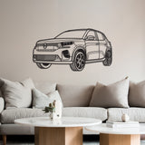 E C3 Perspective Metal Car Wall Art - NC1217