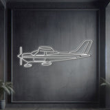 177A Metal Neon Aircraft Wall Art - NCN0001