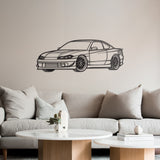 Silvia S15 Perspective Metal Car Wall Art - NC1135