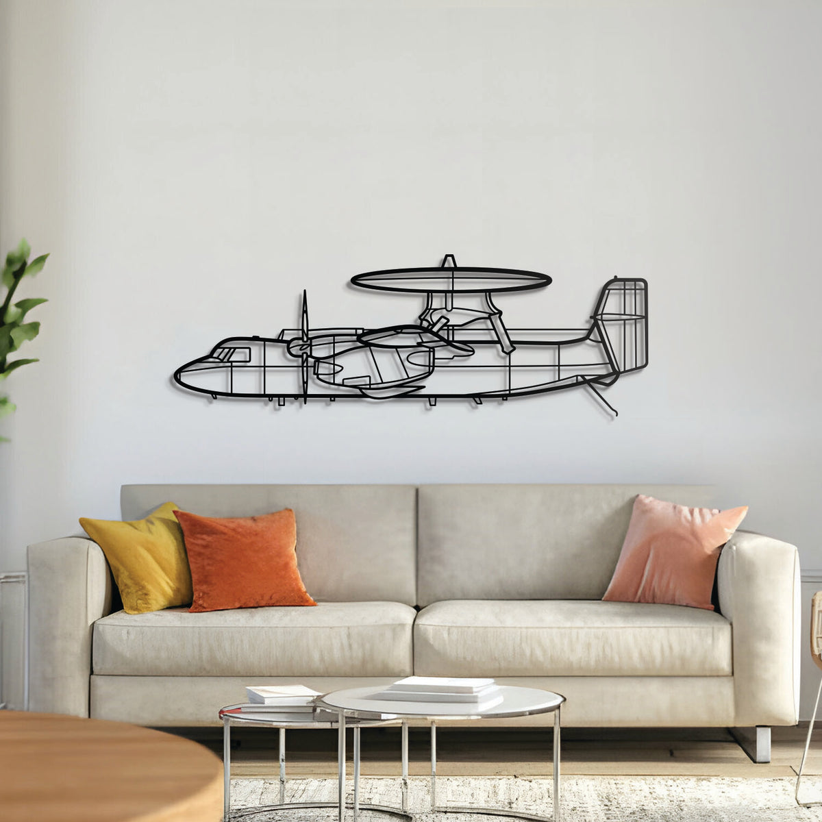 E-2C Hawkeye Metal Aircraft Wall Art - NCP0272 – Navigate Craft