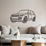 2017 Range Rover Perspective Metal Car Wall Art - NC1122