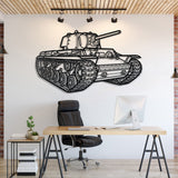KV-1 Metal Tank Wall Art - NCP0632