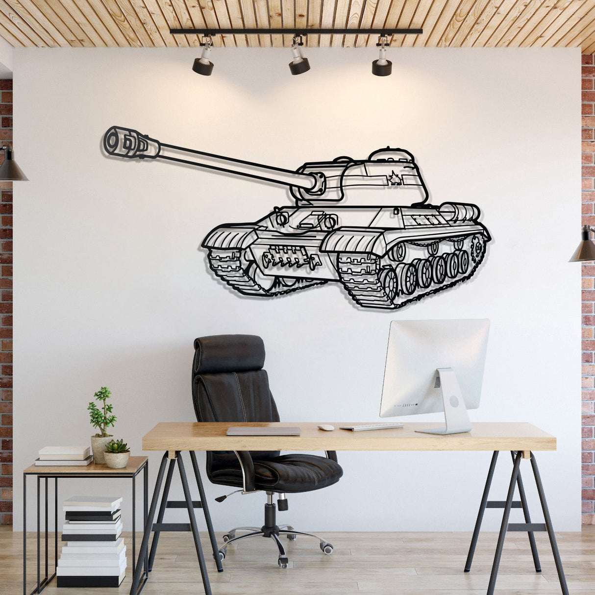 IS-2 Metal Tank Wall Art - NCP0635