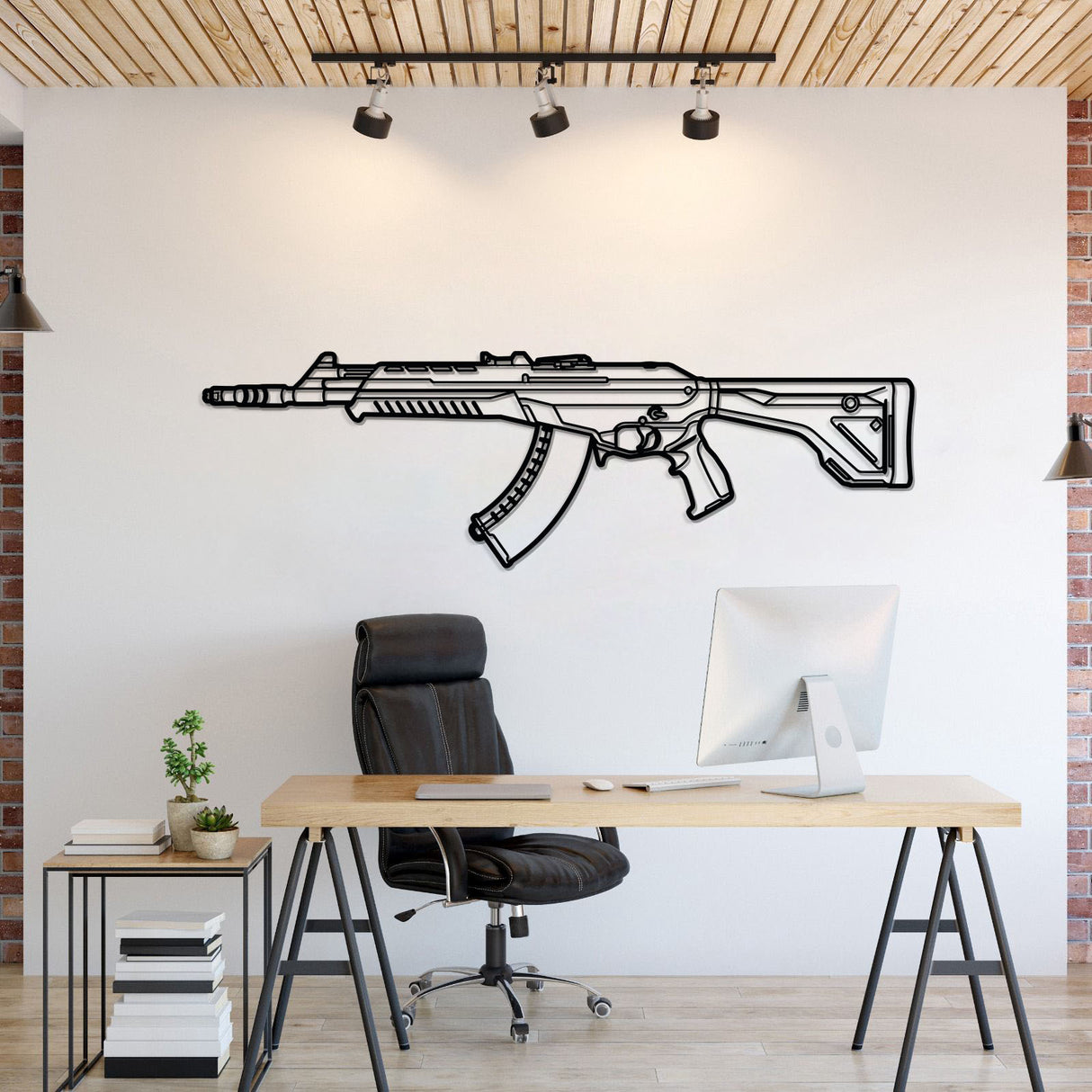 Vandal Metal Weapon Wall Art - NCP0681