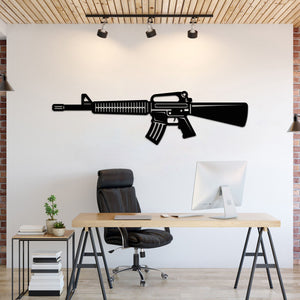 M4A1 Metal Weapon Wall Art - NCP0677