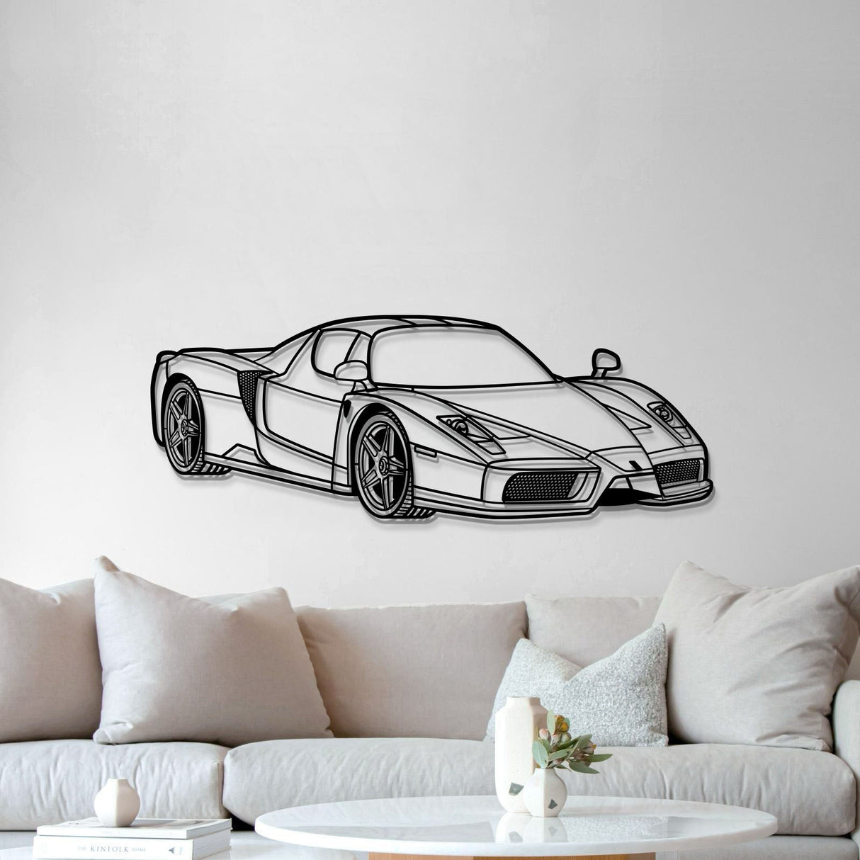 2004 Enzo Perspective Metal Car Wall Art - NC1154