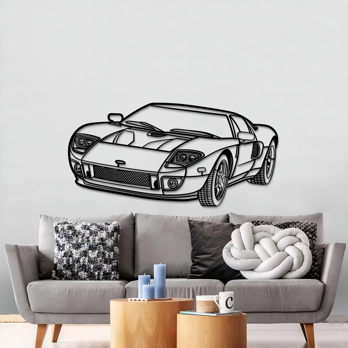 2005 GT Perspective Metal Car Wall Art - NC1157