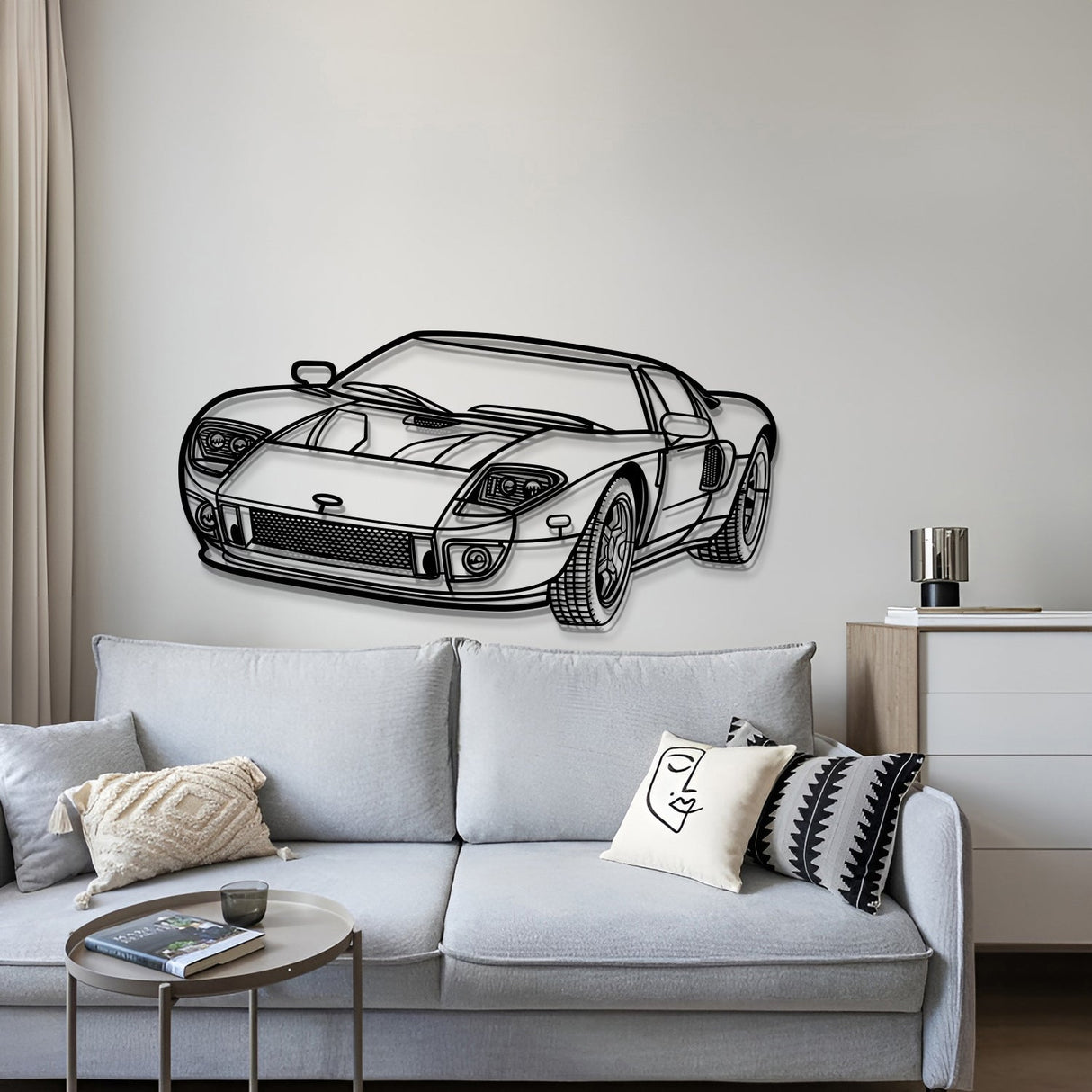 2005 GT Perspective Metal Car Wall Art - NC1157