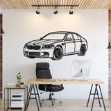 2012 F10 M5 Perspective Metal Car Wall Art - NC1142