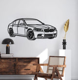 2012 F10 M5 Perspective Metal Car Wall Art - NC1142