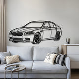 2012 F10 M5 Perspective Metal Car Wall Art - NC1142