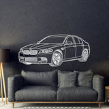 2012 F10 M5 Perspective Metal Car Wall Art - NC1142