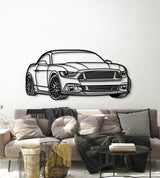 2015 Mustang GT Perspective Metal Car Wall Art - NC1268