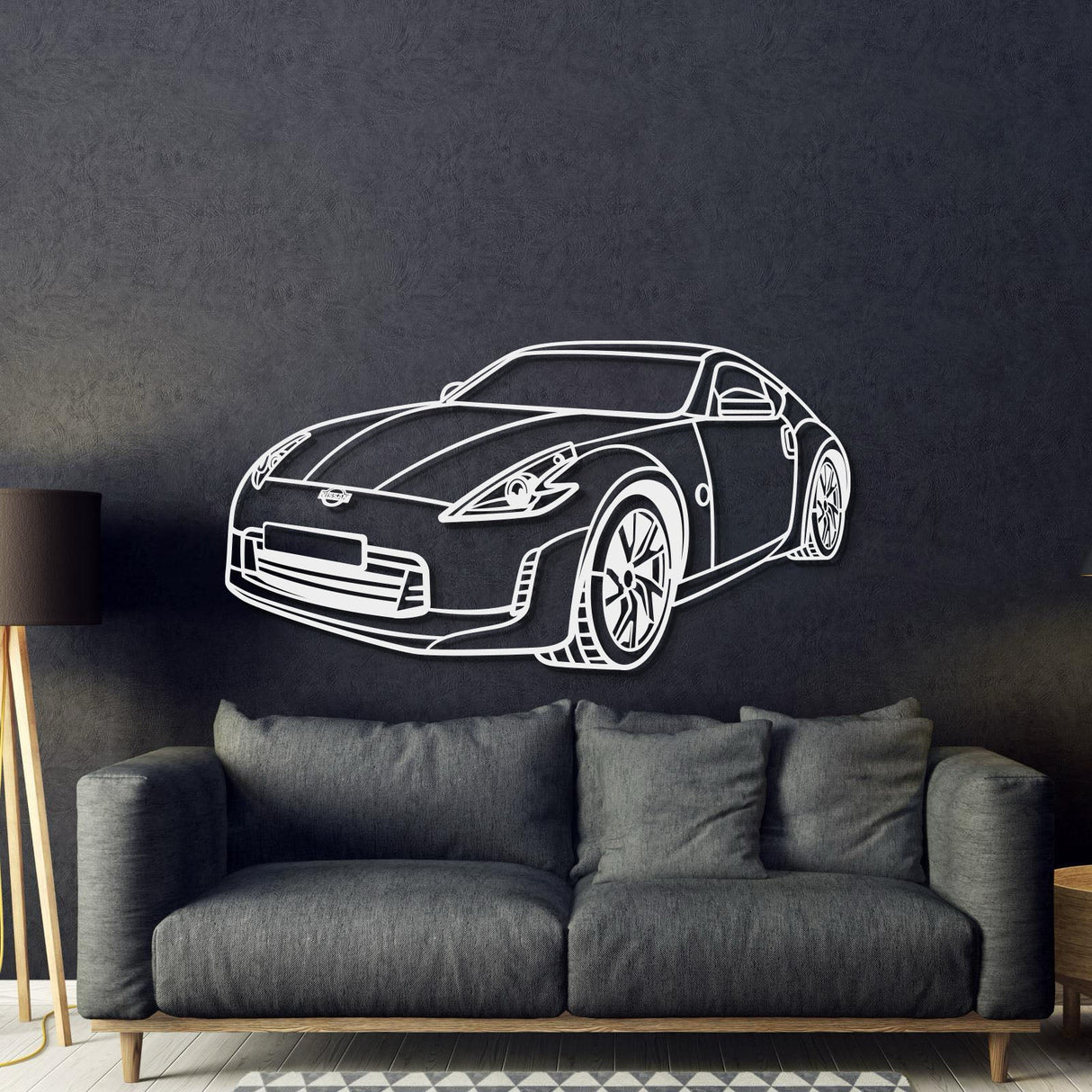 2015 370z Perspective Metal Car Wall Art - NC1181