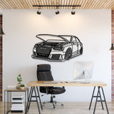 2016 S3 Perspective Metal Car Wall Art - NC1138