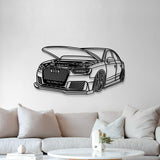 2016 S3 Perspective Metal Car Wall Art - NC1138