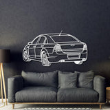 2016 Caprice Perspective Metal Car Wall Art - NC1152