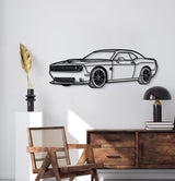 2019 Challanger SRT Perspective Metal Car Wall Art - NC1261