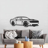 2019 Challanger SRT Perspective Metal Car Wall Art - NC1261