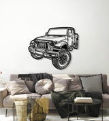 2021 Gladiator Perspective Metal Car Wall Art - NC1279