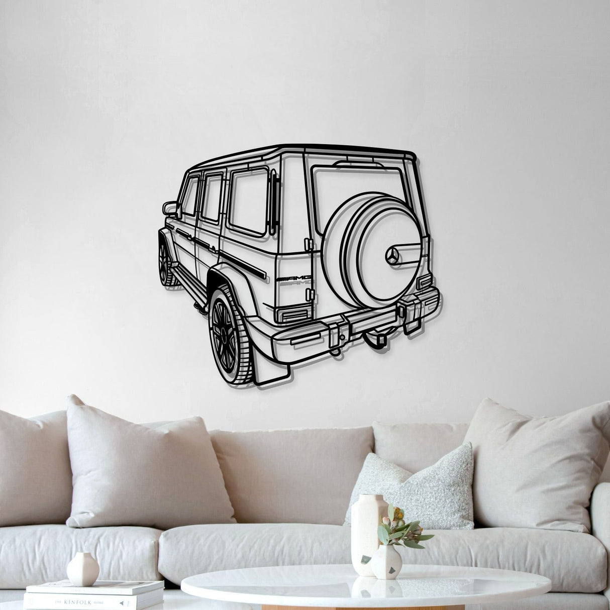 2021 G Class Perspective Metal Car Wall Art - NC1175