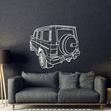 2021 G Class Perspective Metal Car Wall Art - NC1175