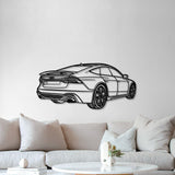 2022 RS7 Perspective Metal Car Wall Art - NC1139