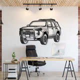 2022 4Runner TRD Pro Perspective Metal Car Wall Art - NC1290