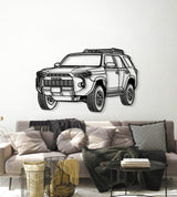 2022 4Runner TRD Pro Perspective Metal Car Wall Art - NC1290