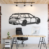 2023 M3 Touring Perspective Metal Car Wall Art - NC1241