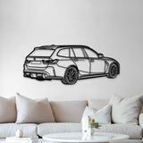 2023 M3 Touring Perspective Metal Car Wall Art - NC1241