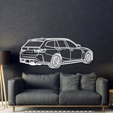 2023 M3 Touring Perspective Metal Car Wall Art - NC1241