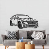 2023 CT5-V Blackwing Perspective Metal Car Wall Art - NC1146