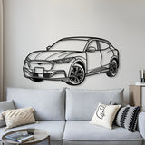 2023 Mustang Mach E Perspective Metal Car Wall Art - NC1270