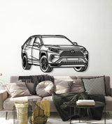 2023 RAV4 GR Sport Perspective Metal Car Wall Art - NC1291