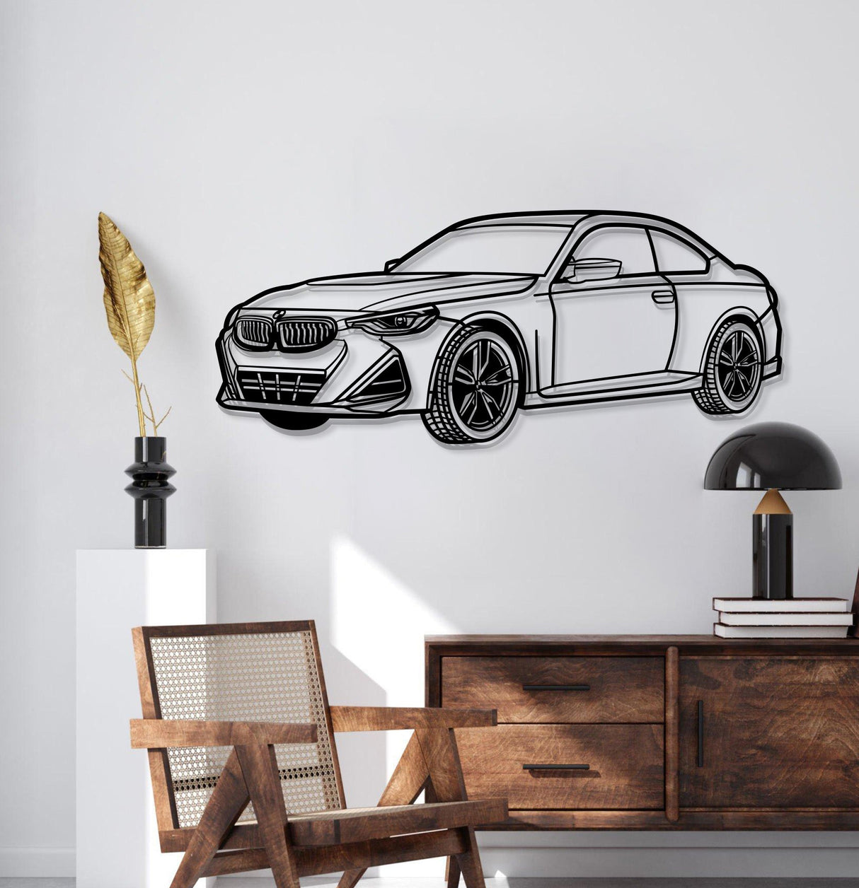 2024 M240i Perspective Metal Car Wall Art - NC1243