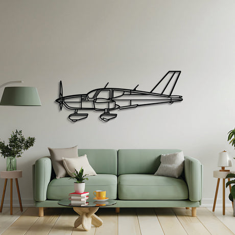2 mm steel TB-10 wall art, laser-cut matte finish, floats 1 cm off wall for dynamic 3D effect