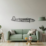 B25J Metal Aircraft Wall Art - NCP0214