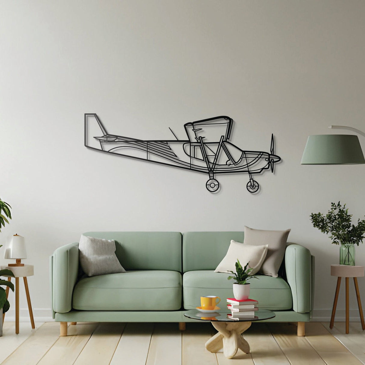 STOL CH 750 Metal Aircraft Wall Art - NCP0298