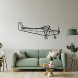 STOL CH 701 Metal Aircraft Wall Art - NCP0297