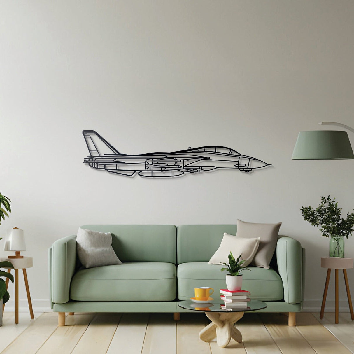 F-14 Tomcat Metal Aircraft Wall Art - NCP0073