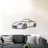 S2000 Perspective Metal Car Wall Art - NC1134