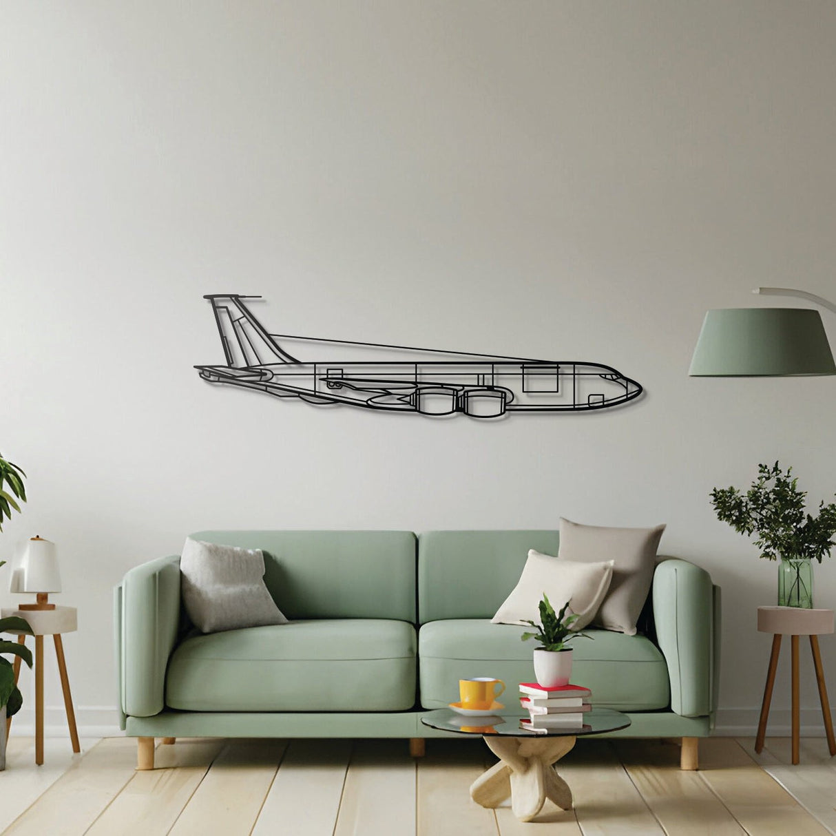 KC-135R Stratotanker Metal Aircraft Wall Art - NCP0100